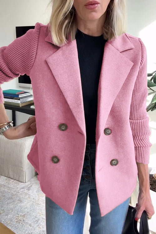 Chic SASHA Casual Blazer Coat for Effortless Style