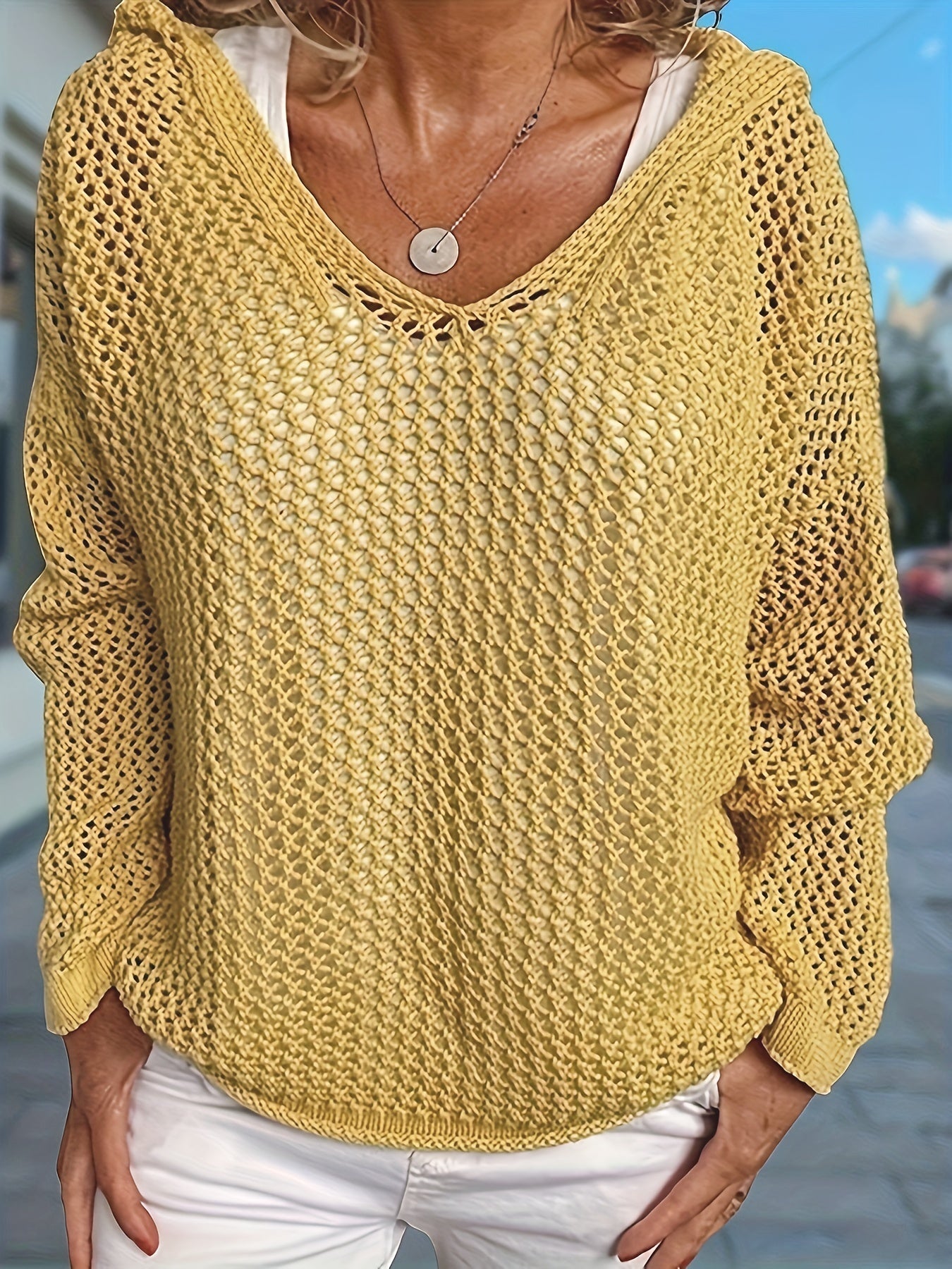 Cozy Lana Knit Hooded Sweater for Ultimate Comfort