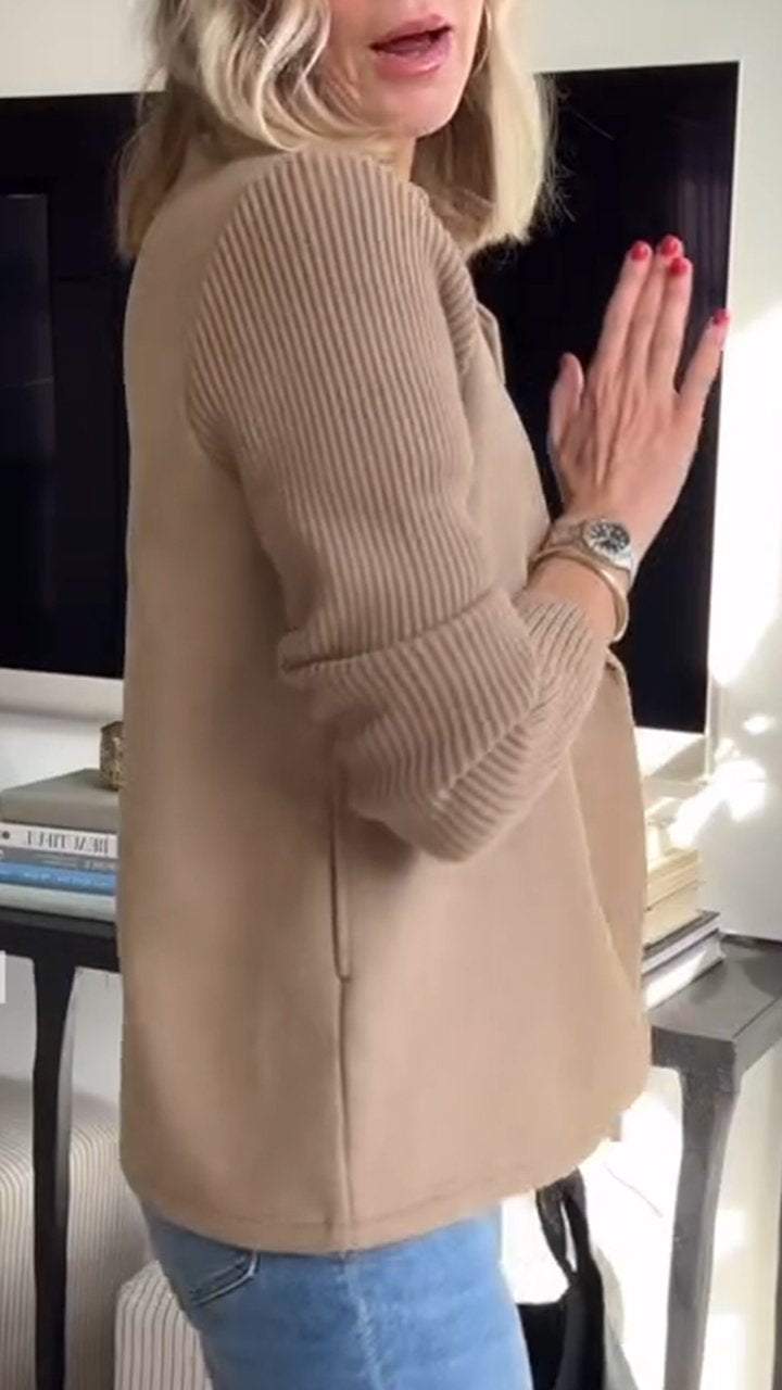 Chic SASHA Casual Blazer Coat for Effortless Style