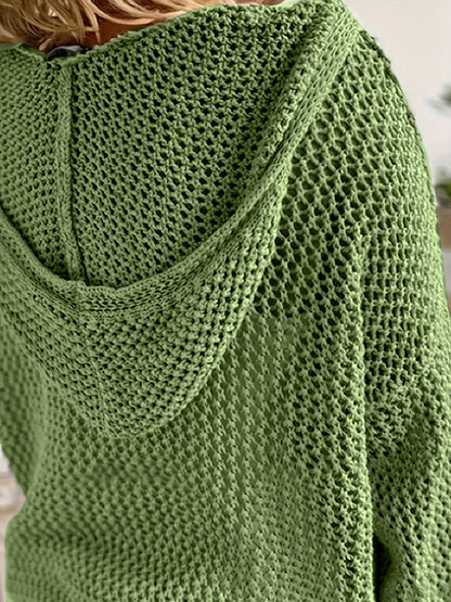 Cozy Lana Knit Hooded Sweater for Ultimate Comfort
