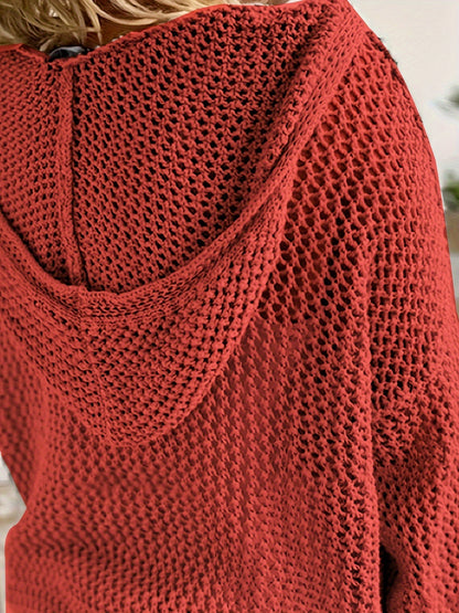 Cozy Lana Knit Hooded Sweater for Ultimate Comfort