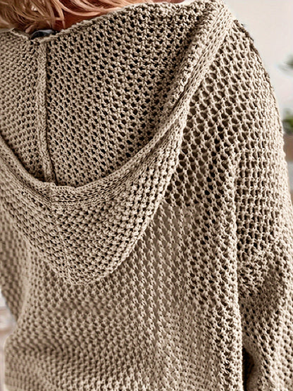 Cozy Lana Knit Hooded Sweater for Ultimate Comfort