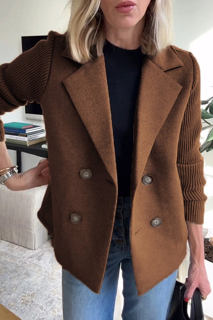 Chic SASHA Casual Blazer Coat for Effortless Style
