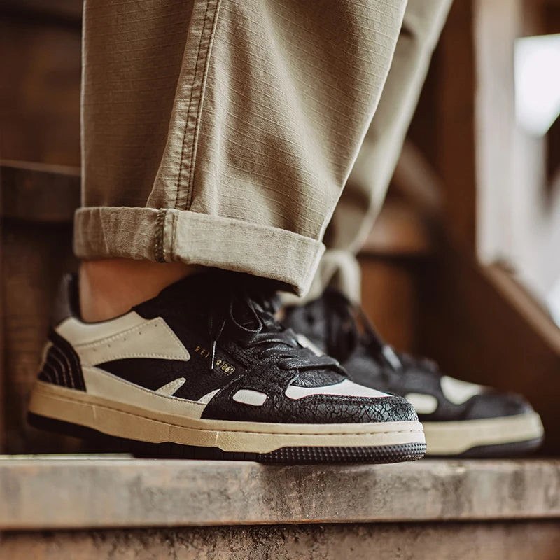 RetroTone Low-Top Skate Sneaker