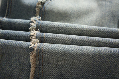 Axis-Wash Baggy Straight-Leg Jeans