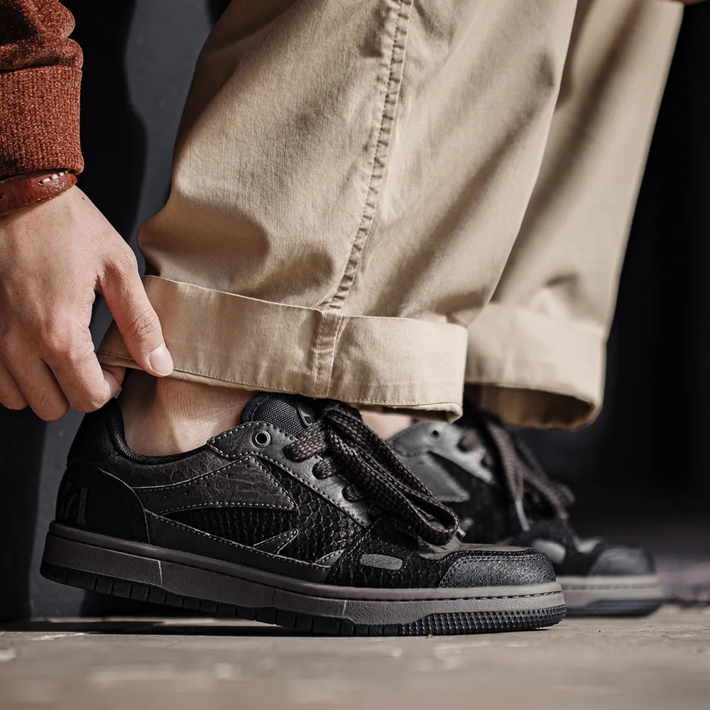 Black Mamba Low-Top Skate Sneaker