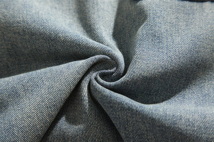 Axis-Wash Baggy Straight-Leg Jeans