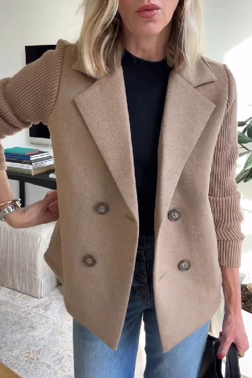 Chic SASHA Casual Blazer Coat for Effortless Style